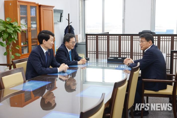 서삼석 국회예산결산특별위원장 면담