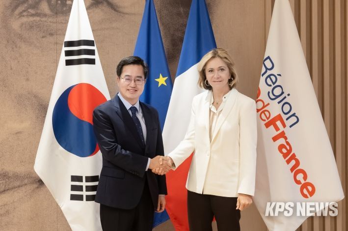 일드프랑스 발레리 페크레스 주지사 면담