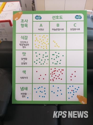 황복 선호도 조사