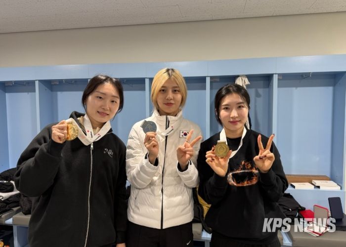 성남시청 직장운동부 빙상팀, 전국동계체육대회에서 금빛 질주