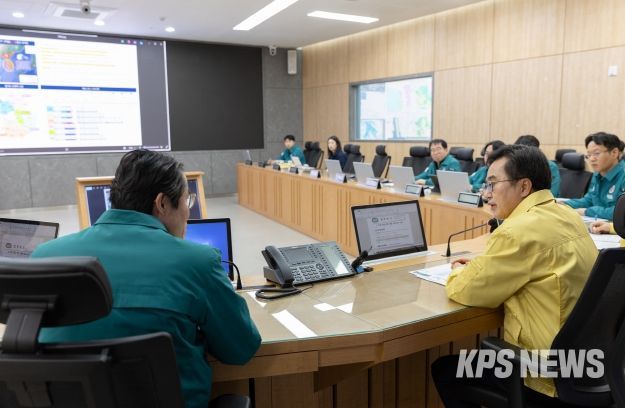 대설 대응 상황 점검 나선 김동연 경기도지사, 도-시군 긴급지원체계 가동 등 특별 지시