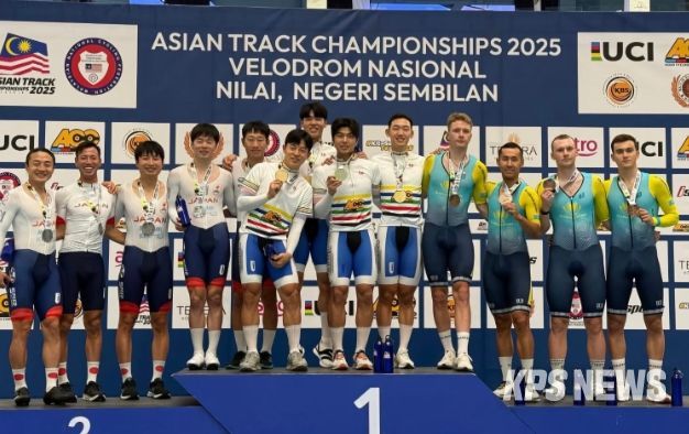 연천군청 박상훈·김현석 ‘2025 트랙 아시아 선수권대회’ 금·은메달 획득