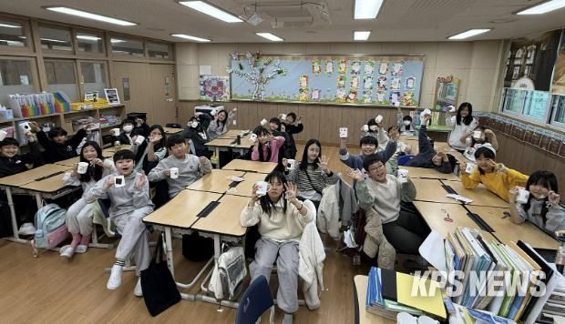 옥빛초등학교, 교실 안팎에서‘과학의 날’ 다채로운 체험 진행 사진