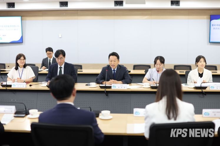 고영인 경제부지사, 25일 중국 랴오닝성 샨이 부성장과 면담