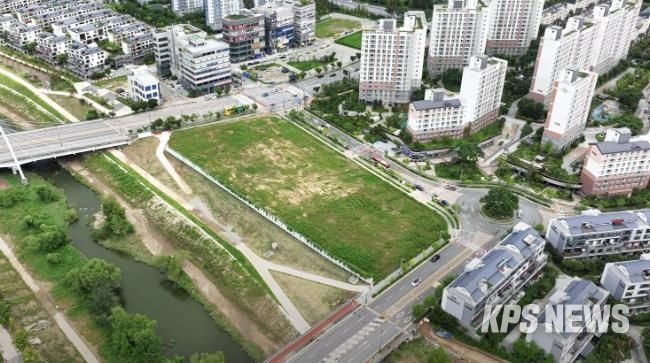 화성시립미술관 부지 항공사진