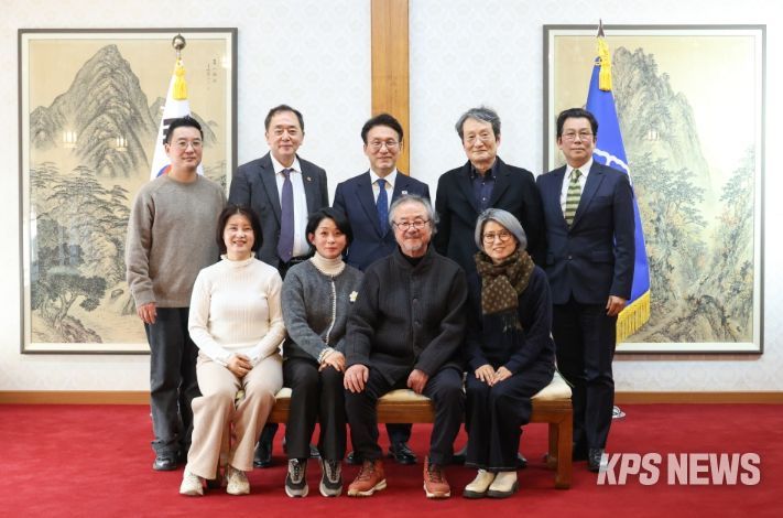 삼청동 총리서울공관에서 열린 연극인과의 간담회